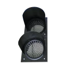 Lampu Warning Led 2 Aspek 30cm atas bawah 1 arah 220VAC 1