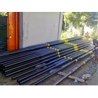 Tiang Listrik PLN 9 Meter Bulat Cat Hitam 1