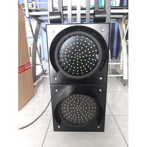 Lampu Warning Led 2 Aspek 20cm 220Vac 1 arah