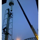Monopole Spotlight Pole/Tiang Highmast 1