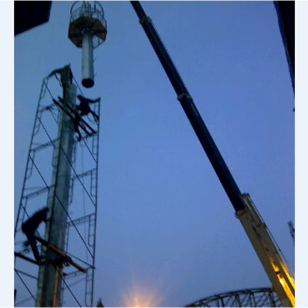 Monopole Spotlight Pole/Tiang Highmast