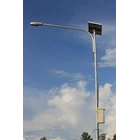 Pole Street Light 6m Octa Single Arm Galvanish 3