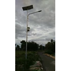Pole Street Light / PJU 5m Octa Single Arm Solar Cell Gavanish  3