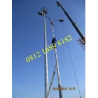 Tiang High mast 20 Meter oktagonal 1