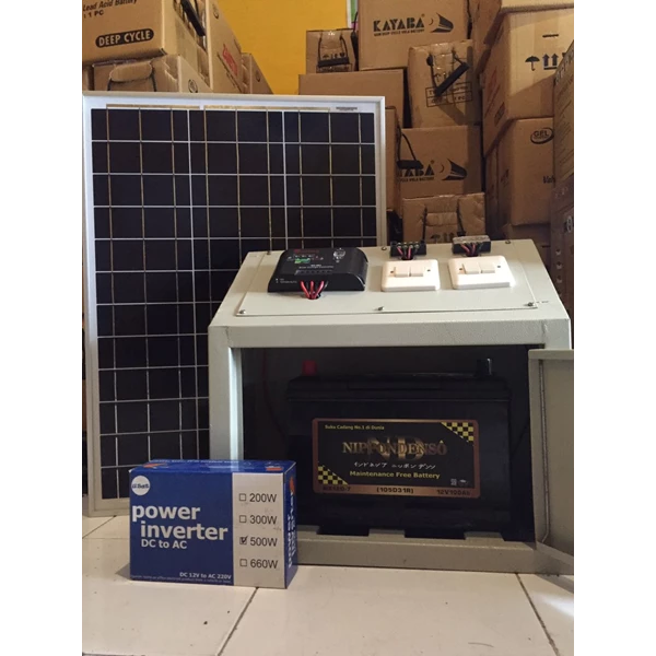 Solar Home System 100wp Poly Simple Electricity for home