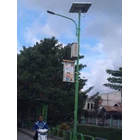 Solar Street Light Pole 7 Meters Octa Single Arm  1