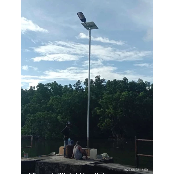Lampu Tenaga Surya PJU Two in One 60watt IC-ECO60